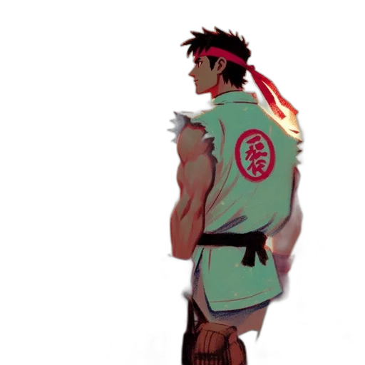 jacket, staff, weapon, sword transparent PNG cut-out