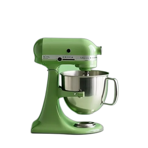 green, mixer, kitchenaid, attachment transparent PNG cut-out