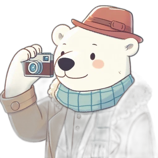 staff, animal, hat, jacket transparent PNG cut-out