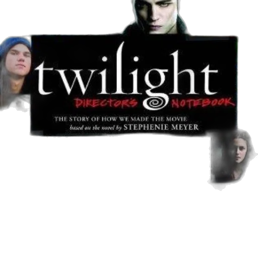 twilight, director, notebook, story transparent PNG cut-out