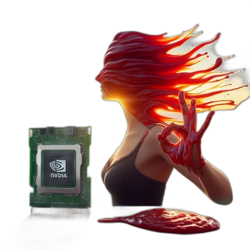 hair, mask, cyberpunk, 3d render transparent PNG cut-out