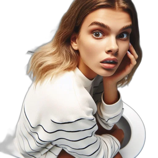 face, jacket, dress, jewelry transparent PNG cut-out