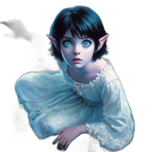 face, creature, fantasy art, concept art transparent PNG cut-out