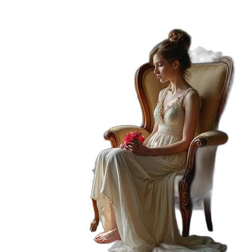 dress, jewelry, crown, furniture transparent PNG cut-out