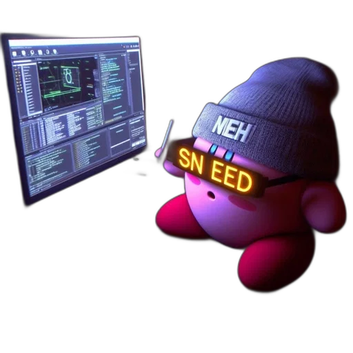hat, staff, jacket, 3d render transparent PNG cut-out