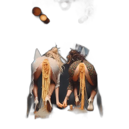mask, hair, crown, jewelry transparent PNG cut-out