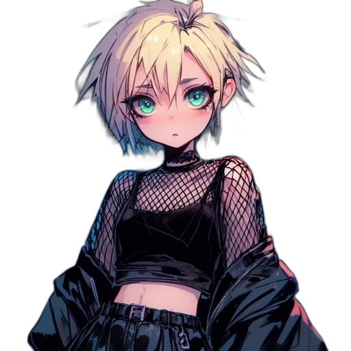 dress, jacket, creature, robot transparent PNG cut-out