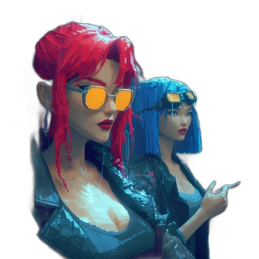 jacket, robot, cyberpunk, concept art transparent PNG cut-out
