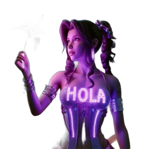 dress, concept art, vaporwave, fantasy art transparent PNG cut-out