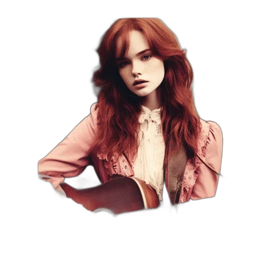 jacket, dress, hair, face transparent PNG cut-out
