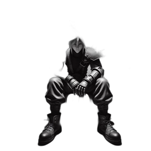 jacket, mask, shoes, robot transparent PNG cut-out