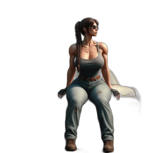 staff, weapon, jacket, mask transparent PNG cut-out