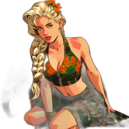 dress, fantasy art, pixel art, concept art transparent PNG cut-out