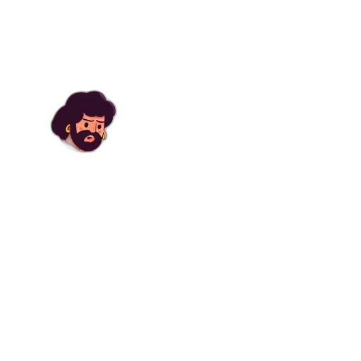 hair, face, hat, creature transparent PNG cut-out