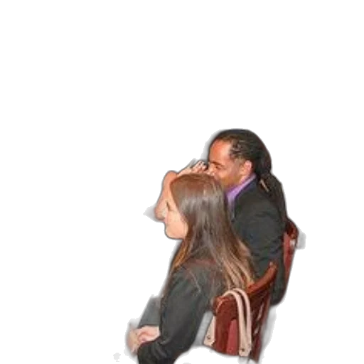 jacket, furniture, staff, hair transparent PNG cut-out