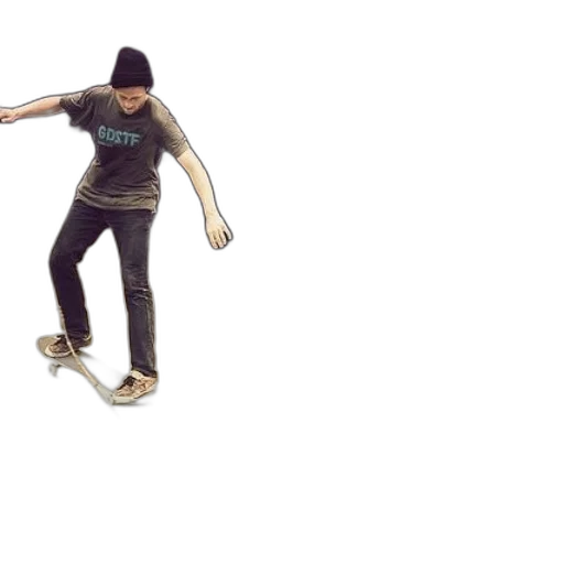 creature, hat, shoes, 3d render transparent PNG cut-out