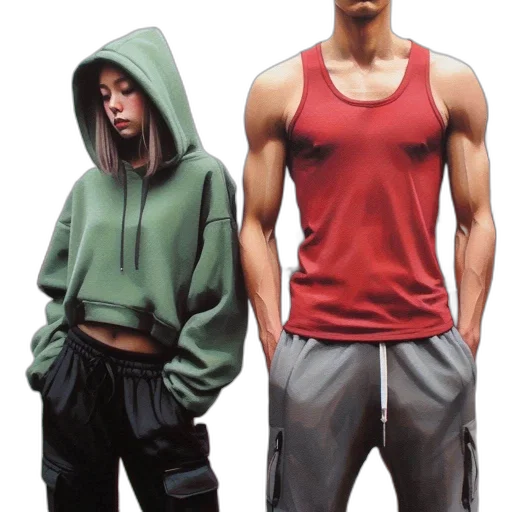jacket, concept art, photorealistic, 3d render transparent PNG cut-out