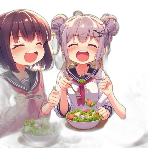food, anime, pixel art, concept art transparent PNG cut-out