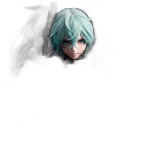face, mask, staff, weapon transparent PNG cut-out