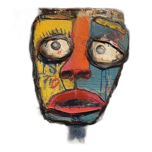 mask, face, robot, hat transparent PNG cut-out