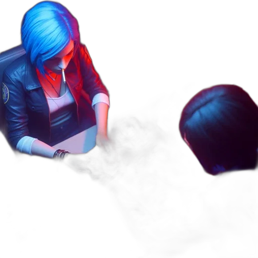 jacket, hair, hat, furniture transparent PNG cut-out