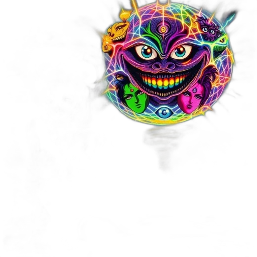 mask, jewelry, face, umbrella transparent PNG cut-out