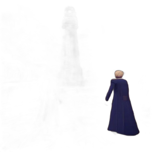 dress, sword, umbrella, staff transparent PNG cut-out