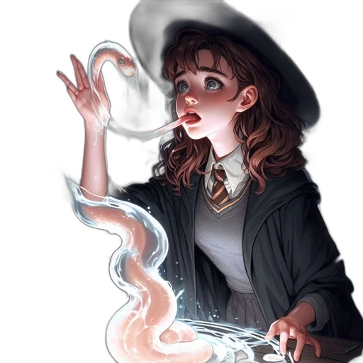staff, dress, jewelry, hat transparent PNG cut-out