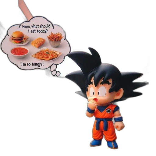 food, creature, concept art, 3d render transparent PNG cut-out