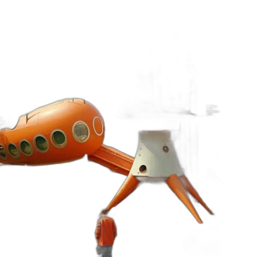 robot, weapon, staff, creature transparent PNG cut-out