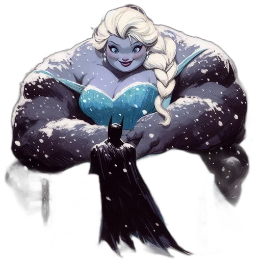 dress, creature, concept art, comic book art transparent PNG cut-out