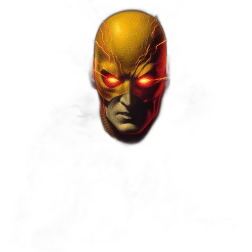 mask, face, comic book art, concept art transparent PNG cut-out