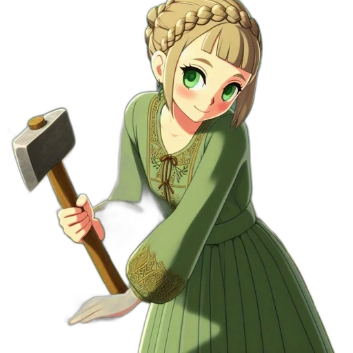 staff, weapon, sword, crown transparent PNG cut-out