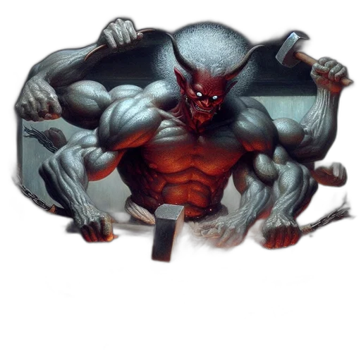 creature, staff, weapon, concept art transparent PNG cut-out