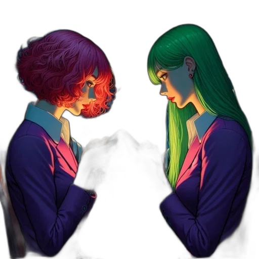 mask, face, jacket, concept art transparent PNG cut-out