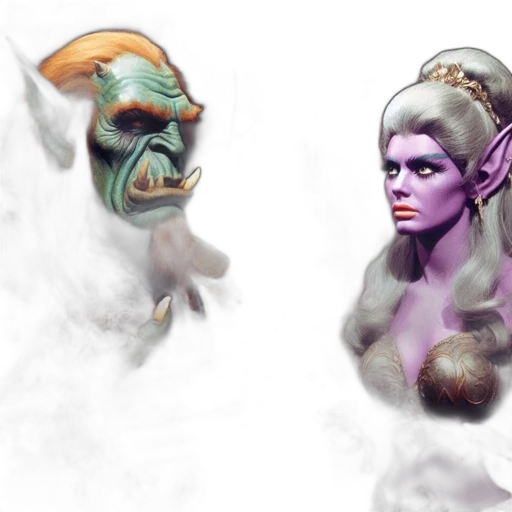 concept art, fantasy art, 3d render, comic book art transparent PNG cut-out