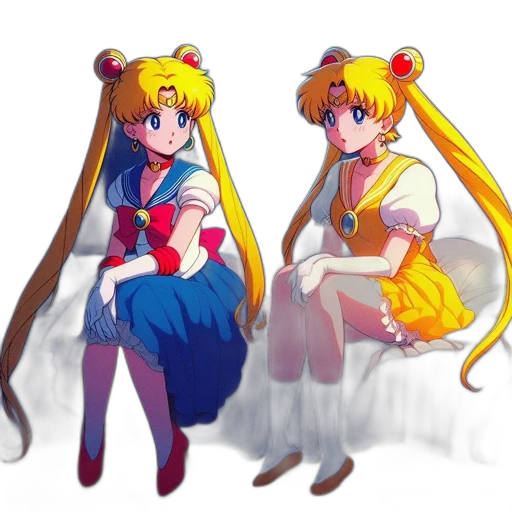 dress, concept art, pixel art, anime transparent PNG cut-out