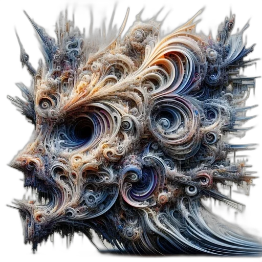 mask, hair, face, creature transparent PNG cut-out