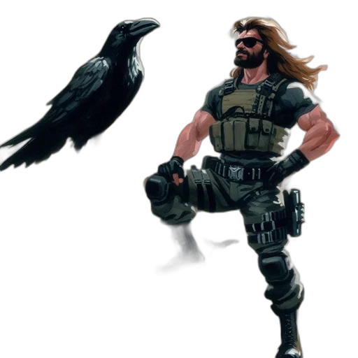 animal, weapon, concept art, comic book art transparent PNG cut-out