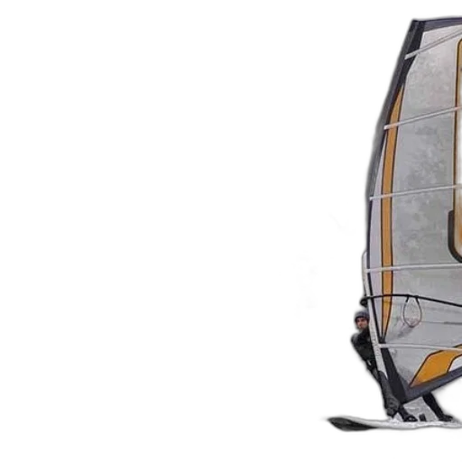 robot, concept art, windsurfer, rides transparent PNG cut-out