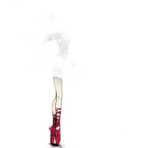 dress, weapon, staff, shoes transparent PNG cut-out