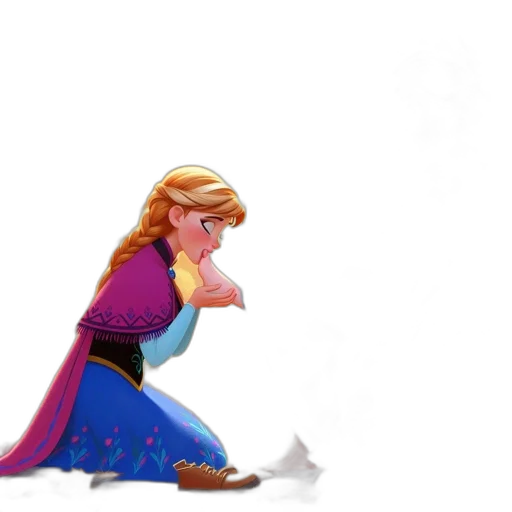 dress, sword, crown, staff transparent PNG cut-out