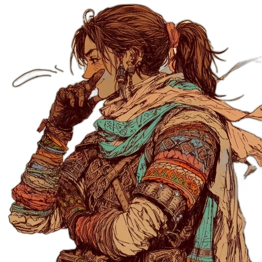 jacket, face, weapon, mask transparent PNG cut-out