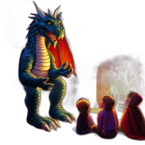 dragon, creature, concept art, fantasy art transparent PNG cut-out