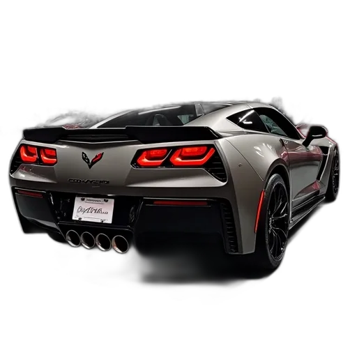 car, weapon, 3d render, photorealistic transparent PNG cut-out