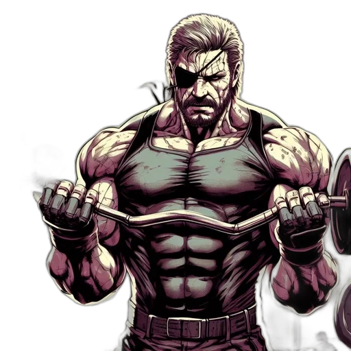 comic book art, concept art, cartoon, fantasy art transparent PNG cut-out