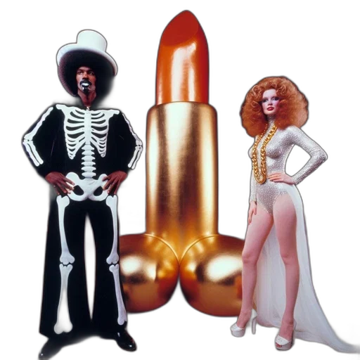 concept art, outer space, two, individuals transparent PNG cut-out