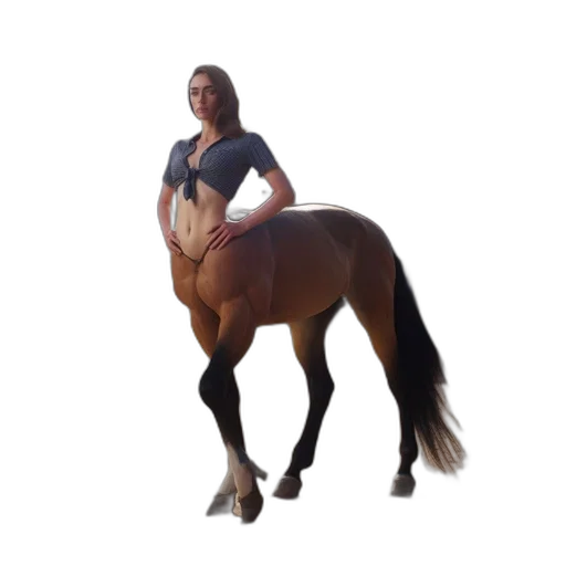 animal, creature, dress, staff transparent PNG cut-out