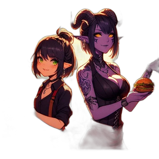 food, staff, concept art, fantasy art transparent PNG cut-out