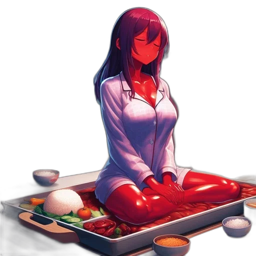 food, dress, robot, concept art transparent PNG cut-out